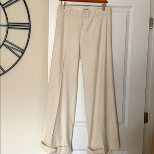 Zara Woman Pleated Cuffed dress pants.